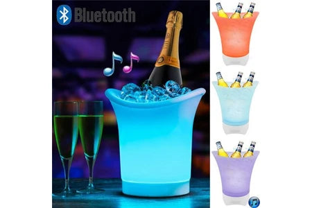 CHAMPAÑERA CON PARLANTE  Y LUCES